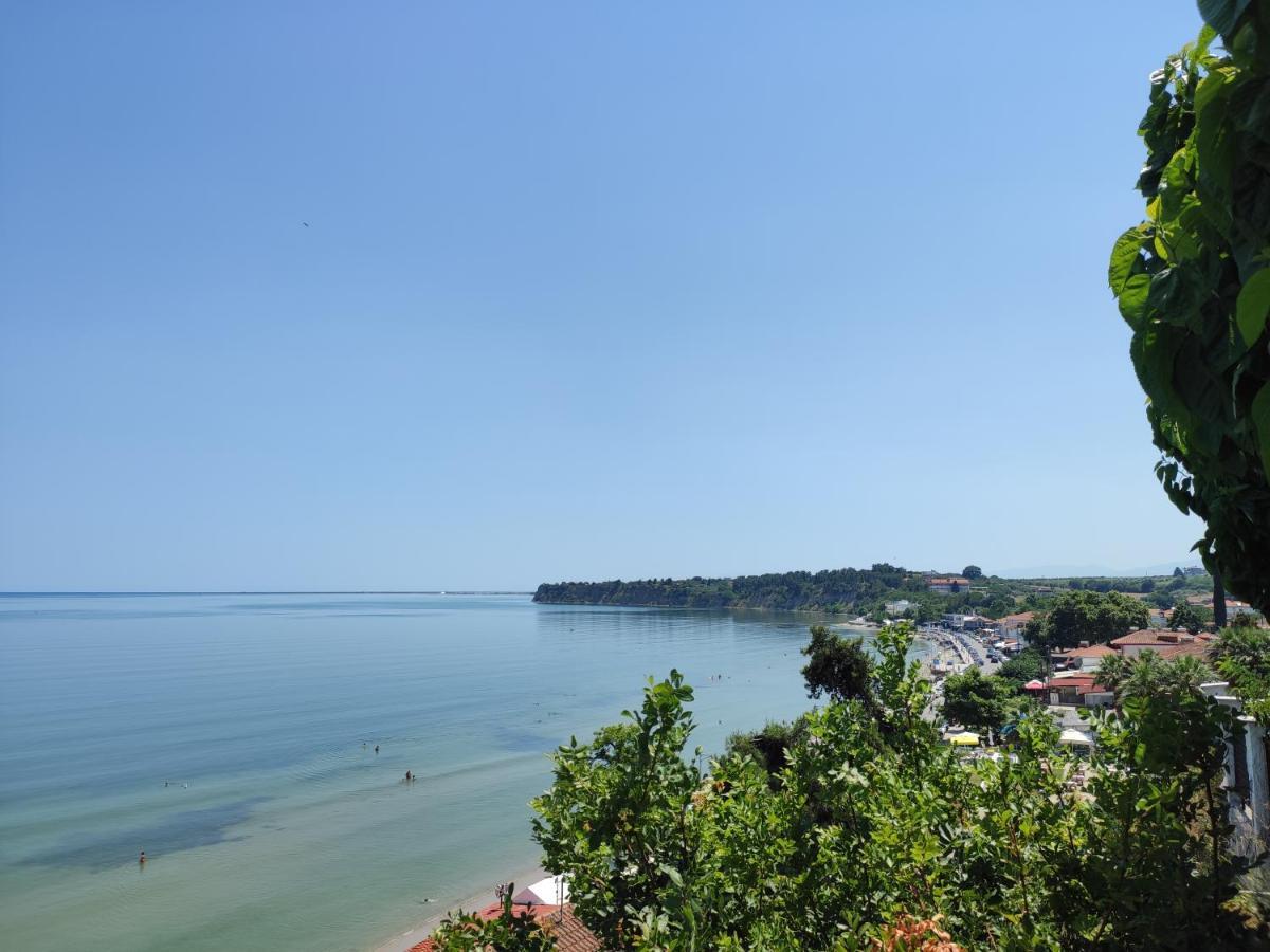 Вилла White Clam Vintage House With Sea View & Garden Макри-Ялос Экстерьер фото
